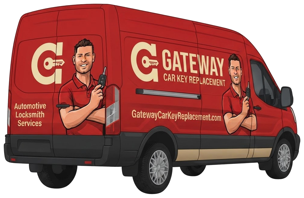 Gateway Car Key Replacement mobile service van serving St. Louis and surrounding areas